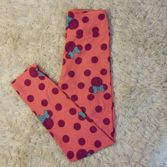 LuLaRoe Pants - LulaRoe Disney MiniMouse Leggings OS